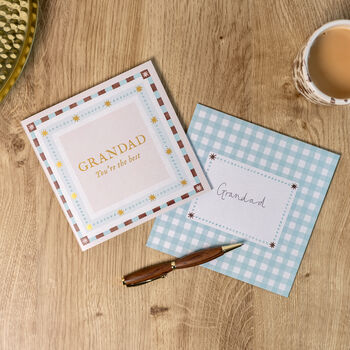 Grandad You're The Best, A Fill In The Blanks Gift Book With Posting Envelope, 3 of 12