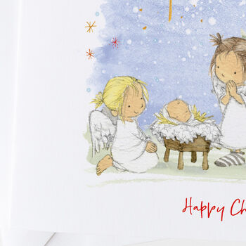 Christmas Card Nativity Scene ..Nat02, 3 of 11