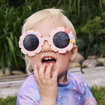 Personalised Children's Flower Sunglasses, 2 of 12