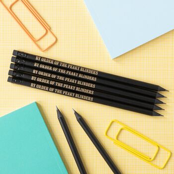 Peaky Blinders Pencil Set: By Order Of Peaky Blinders, 2 of 7