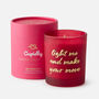 Light Me And Make Your Move | Personalised, Romantic And Sexy Scented Candle, thumbnail 2 of 6