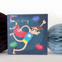 Super Hero 5th Birthday Card, thumbnail 4 of 5