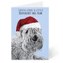 Santa Paws Dog Christmas Card, thumbnail 1 of 6