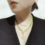 Clrock Olivive Necklace, thumbnail 2 of 4