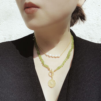 Clrock Olivive Necklace, 2 of 4