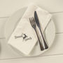 Personalised Napkins For Christmas, thumbnail 1 of 2