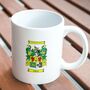 Personalised Coat Of Arms Mug – Family Name Gift, thumbnail 1 of 9
