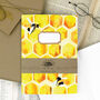 Mellifera Honeybee Print A5 Lined Journal, thumbnail 1 of 10