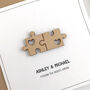 Valentine Puzzle Pieces Card, Perfect Fit, thumbnail 2 of 3