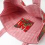 Reversible Leopard Print Quilted Cotton Tote Bag, thumbnail 3 of 3