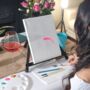 'Corporate Gift' Paint And Sip At Home Art Box, thumbnail 4 of 12