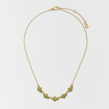 Oak Leaf Gold Choker, 4 of 7