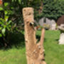 Handmade Teak Root Bumblebee Ornament – Large 65cm, thumbnail 4 of 8