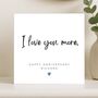 Anniversary Card For My Husband, Personalised Card For Him, thumbnail 6 of 8