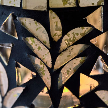 Palm Mosaic Tealight Holder, 2 of 4