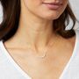 Sterling Silver Country Garden Scoop Necklace, thumbnail 1 of 5