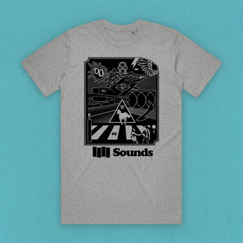 Music Album Artwork Mash Up T Shirt, 6 of 9