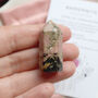 Rhodonite Gemstone Mini Tower, thumbnail 1 of 9