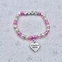 Personalised Memory Bracelet Remembrance Charm Bracelet, thumbnail 3 of 12