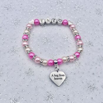 Personalised Memory Bracelet Remembrance Charm Bracelet, 3 of 12