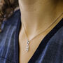 Sterling Silver Third Eye Chakra Necklace, thumbnail 1 of 4