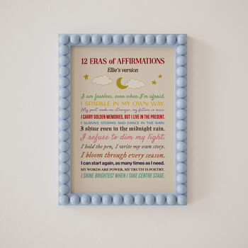 Personalised Taylor Swift Inspired Affirmation Print, 11 of 12