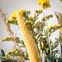 Yellow Flower Bouquet With Eucalytus 'Moonshine', thumbnail 3 of 5