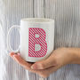 Personalised Bright Letter Ceramic Mug, thumbnail 4 of 5