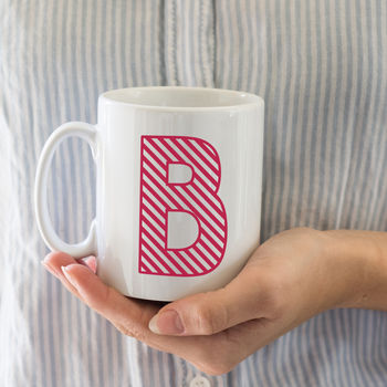 Personalised Bright Letter Ceramic Mug, 4 of 5