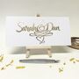 Personalised Entwined Names Wedding/Engagement Card, thumbnail 2 of 12