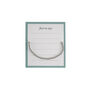 Coastal Living 'High Tides And Good Vibes' Wish Bracelet, thumbnail 4 of 4