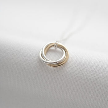 30th Gold And Silver Necklace, 3 of 12