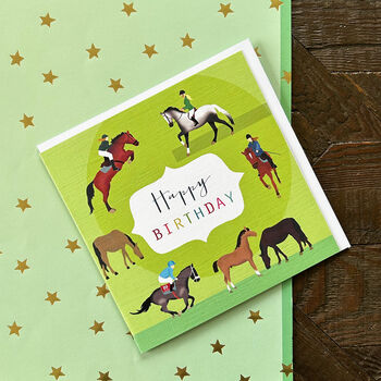 Horse Riding Birthday Card, 4 of 5