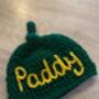 Personalised Handmade Baby Hat, thumbnail 4 of 7