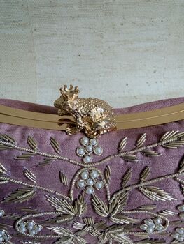 Pink Frog Clasp Clutch, 3 of 12