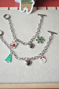 Holiday Silver Charm Bracelet, 2 of 6