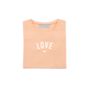 Peach 'Love' Cap Sleeved T Shirt, thumbnail 2 of 2