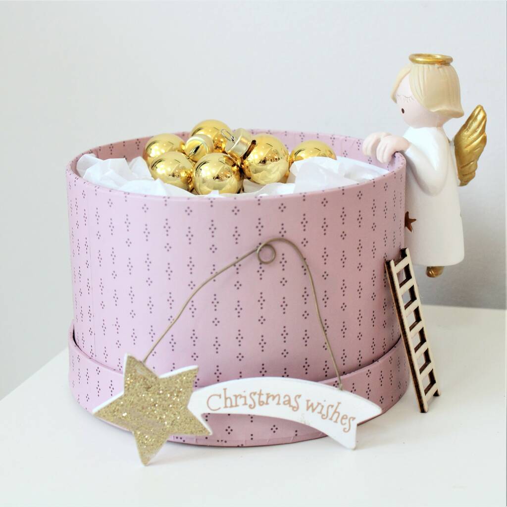 Gold Angel And Shooting Star Gift Set By Little Ella James