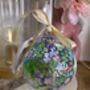 Hand Painted Wedding Venue Bauble – Custom Illustration With Couple’s Names And Date, thumbnail 10 of 12