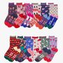 12 Day Christmas Advent Calendar Women's Bamboo Ankle Socks, thumbnail 3 of 3