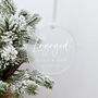 Personalised Engaged Ornament, thumbnail 2 of 3