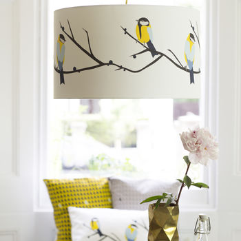 Great Blue Tit Lampshade, 4 of 6