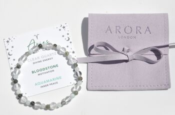Aries Zodiac Crystal Bracelet Birthday Gift For Her, 6 of 7