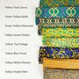 Handmade Sari Fabric Weighted Aromatherapy Eye Pillow, thumbnail 4 of 12