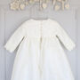 Long Sleeved Christening Gown Rebekah, thumbnail 5 of 12