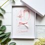 Personalised 40th Birthday Card In Pink, thumbnail 1 of 12