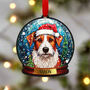Fox Terrier Dog Tree Decoration, thumbnail 1 of 2