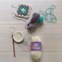 Make Your Own Granny Square Bucket Hat Kit, thumbnail 2 of 3