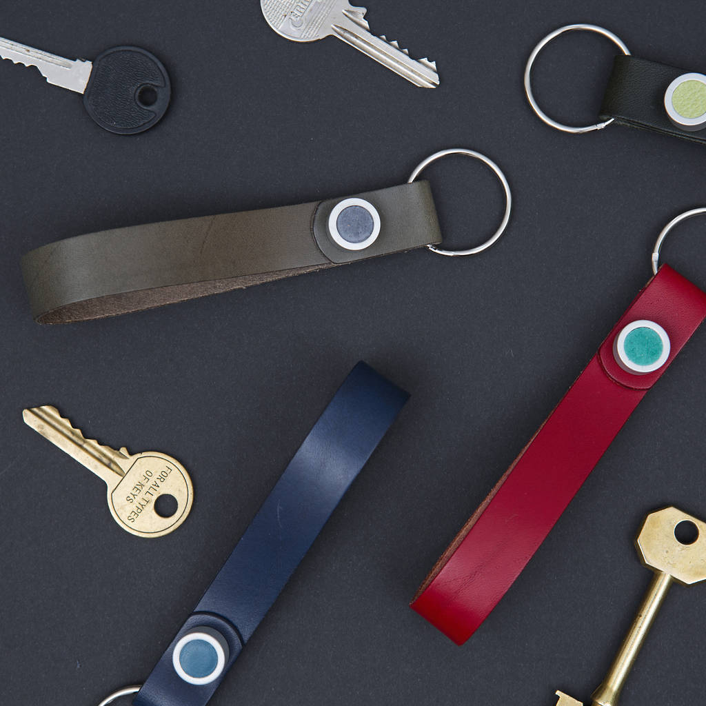 personalised loop key ring by johny todd ltd