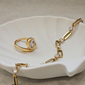 Oval Link Diamond Bracelet, 5 of 6